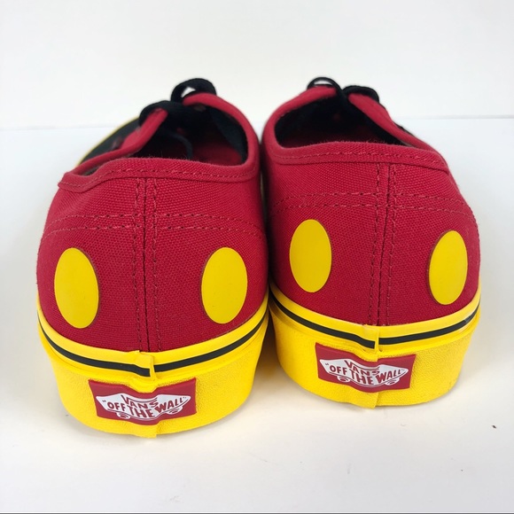 Vans Disney low top sneaker Mickey Anniversary HTF - Picture 6 of 8